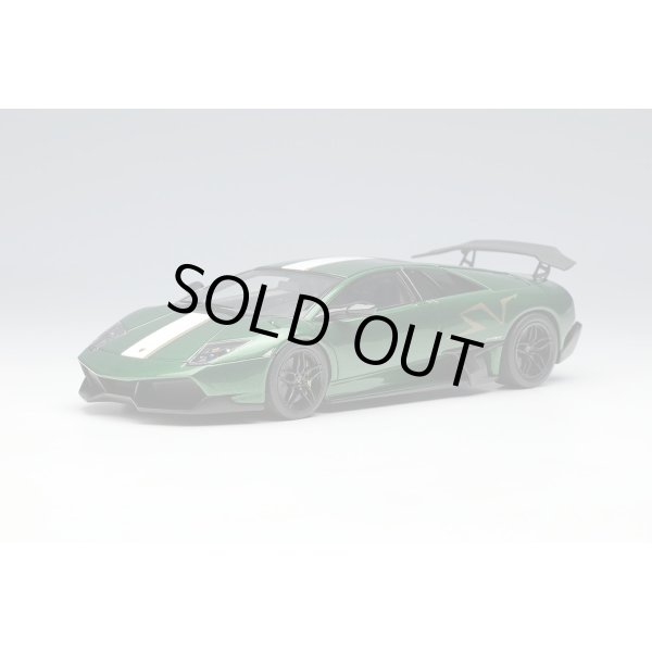 画像2: EIDOLON 1/43 Lamborghini Murcilago LP670-4 Super Veloce 2009 Verde Hermes / VB Stripe Limited 40 pcs. (2)