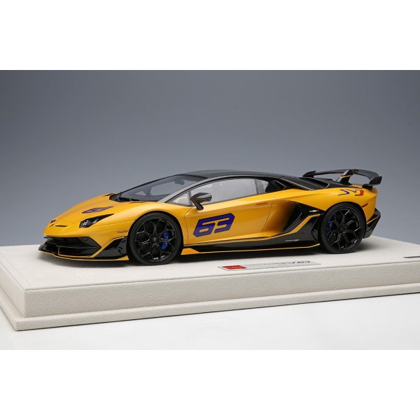 画像1: EIDOLON 1/18 Lamborghini Aventador SVJ 63 2018 Pearl Yellow Limited 63 pcs. (1)