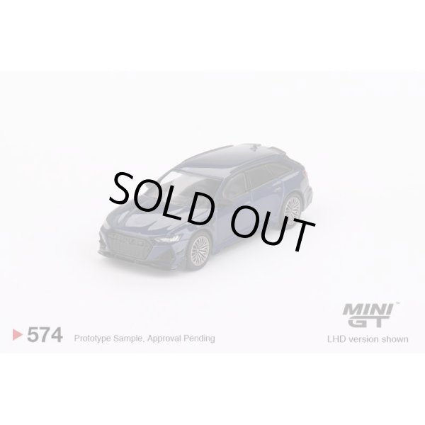 画像2: MINI GT 1/64 Audi ABT RS6-R Navarra Blue Metallic (LHD) (2)