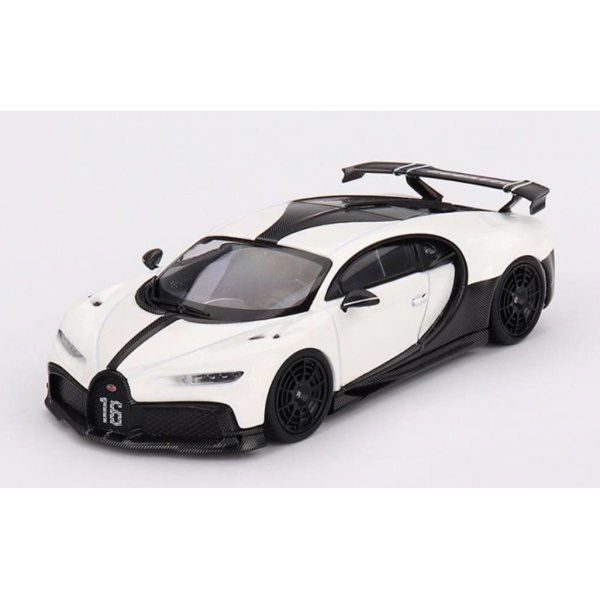 画像1: TSM MODEL 1/43 Bugatti Chiron Pursport White (1)