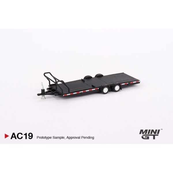 画像1: MINI GT 1/64 Car Carrier Trailer Type B Black (1)