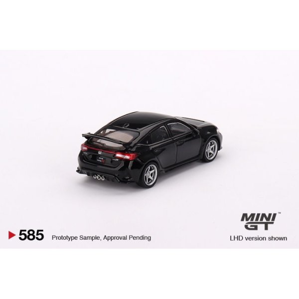 画像2: MINI GT 1/64 Honda Civic Type R 2023 Crystal Black Pearl W/ Advan GT Wheel (RHD) (2)