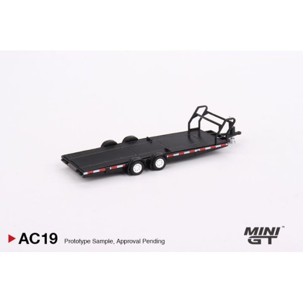 画像2: MINI GT 1/64 Car Carrier Trailer Type B Black (2)