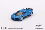 画像: MINI GT 1/64 Bugatti Centodieci Bugatti Blue (LHD)