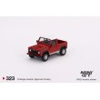 画像2: MINI GT 1/64 Land Rover Defender 90 Pickup Masai Red (RHD) (2)