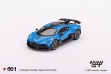 画像: MINI GT 1/64 Bugatti Divo Blue Bugatti (LHD) ※ブリスターパッケージ