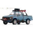 画像1: BM Creations 1/64 Toyota Hilux N60, N70 1980 Rust specification Matte Blue with accessories RHD (錆仕様 マットブルー) (1)