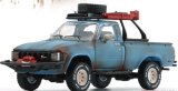 画像: BM Creations 1/64 Toyota Hilux N60, N70 1980 Rust specification Matte Blue with accessories RHD (錆仕様 マットブルー)