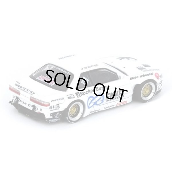 画像3: INNO Models 1/64 Nissan Silvia S13 (V2) Pandem/Rocket Bunny White (3)