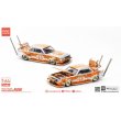 画像7: POP RACE 1/64 SKYLINE C210 KAIDO RACER BOSOZOKU STYLE ORANGE/SILVER (7)