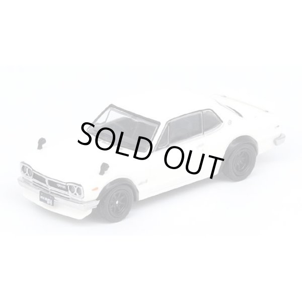 画像2: INNO Models 1/64 Nissan Skyline 2000 GT-R (KPGC10) White (2)