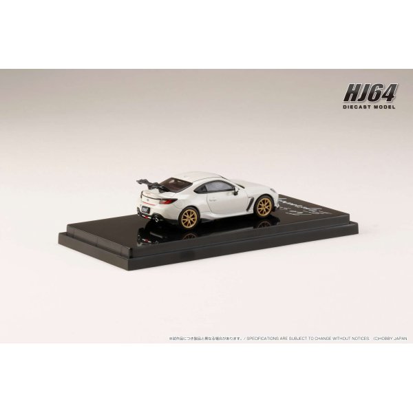 画像3: Hobby JAPAN 1/64 Subaru BRZ STI PERFORMANCE Crystal White Pearl (3)