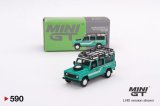 画像: MINI GT 1/64 Land Rover Defender 110 1985 County Station Wagon Tritend Green (RHD)