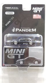 画像: MINI GT 1/64 Rocket Bunny Nissan Silvia (S15) Black Pearl (RHD) [Blister Package]