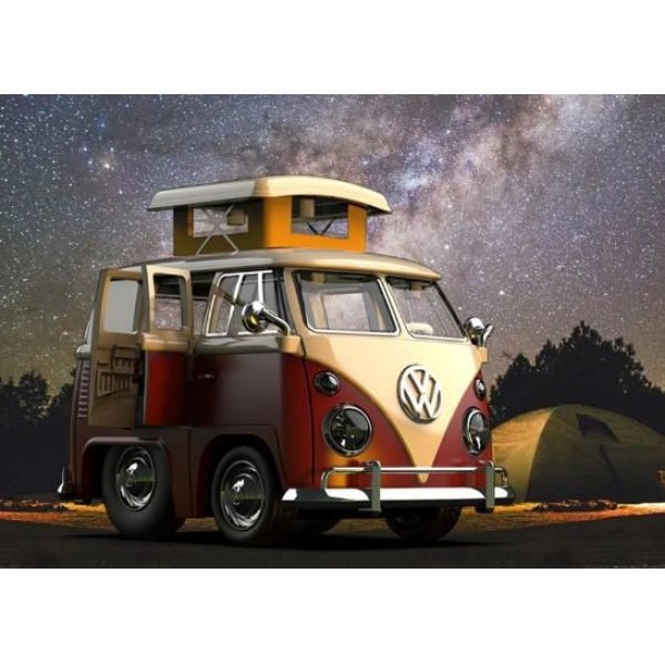 画像3: TinyQ Volkswagen T1 Camper Titian Red (3)