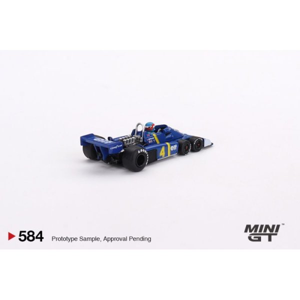 画像2: MINI GT 1/64 Tyrrell P34 Swedish GP 1976 2nd place car #4 Patrick Depailler (2)