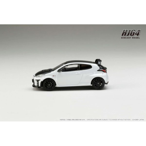 画像4: Hobby JAPAN 1/64 Toyota GRMN YARIS Circuit Package Platinum White Pearl Mica (4)