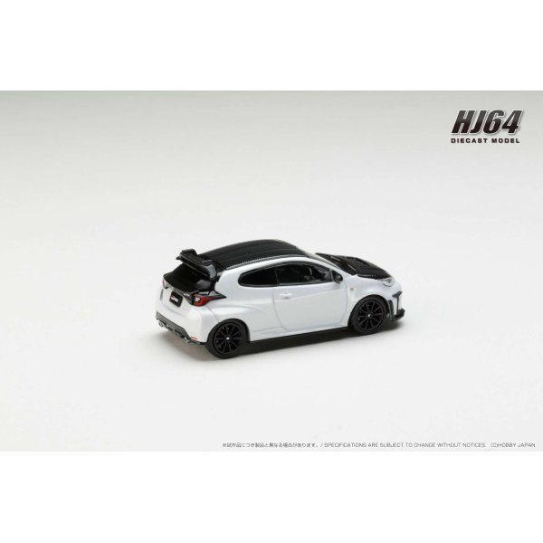 画像3: Hobby JAPAN 1/64 Toyota GRMN YARIS Circuit Package Platinum White Pearl Mica (3)