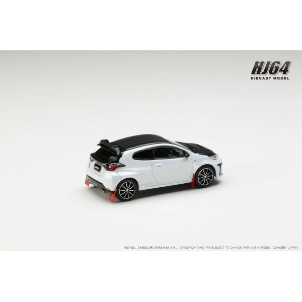 画像3: Hobby JAPAN 1/64 Toyota GRMN YARIS Rally Package GR Parts Platinum White Pearl Mica (3)