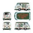 画像6: M2 Machines 1/64 1960 Volkswagen Delivery Van QUAKER STATE White/Green (6)