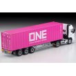 画像2: TOMYTEC 1/64 Limited Vintage NEO Hino Profia 40ft marine container trailer (東邦車輛TC36H1C34) Ocean Network Express (2)