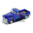 画像6: JOHNNY LIGHTNING 1/64 1950 Chevy 3100 Pickup Lowrider Blue with Lowrider Enthusiast Figure (6)