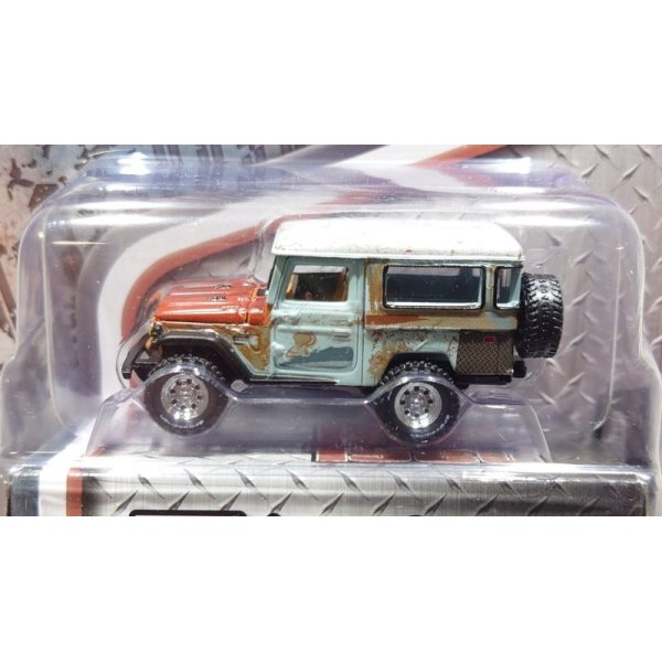 画像2: JOHNNY LIGHTNING 1/64 1980 Toyota Land Cruiser Matte Blue / Weathered (2)