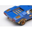 画像7: EIDOLON 1/43 Lamborghini Countach LP400 Speciale Ch.1120222 "Port au Prince" 1976 Blue / Gold (7)