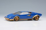 画像: EIDOLON 1/43 Lamborghini Countach LP400 Speciale Ch.1120222 "Port au Prince" 1976 Blue / Gold