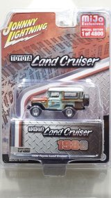 画像: JOHNNY LIGHTNING 1/64 1980 Toyota Land Cruiser Matte Blue / Weathered