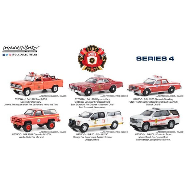 画像1: GREEN LiGHT 1/64 Fire & Rescue Series 4 (1)