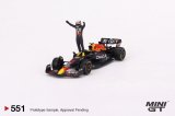 画像: MINI GT 1/64 Oracle Red Bull Racing RB18 2022 3rd place car #1 Monaco Grand Prix Max Verstappen