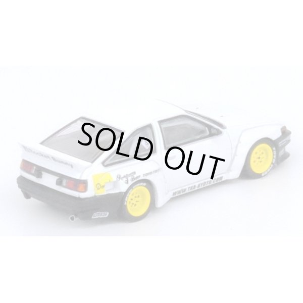 画像3: INNO Models 1/64 Toyota AE86 Sprinter Trueno Pandem / Rocket Bunny White (3)