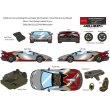 画像13: EIDOLON 1/43 Lamborghini Aventador SVJ Roadster 2020 2 tone paint Silver / Vino Rosso Limited 35 pcs. (13)