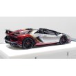 画像7: EIDOLON 1/43 Lamborghini Aventador SVJ Roadster 2020 2 tone paint Silver / Vino Rosso Limited 35 pcs. (7)