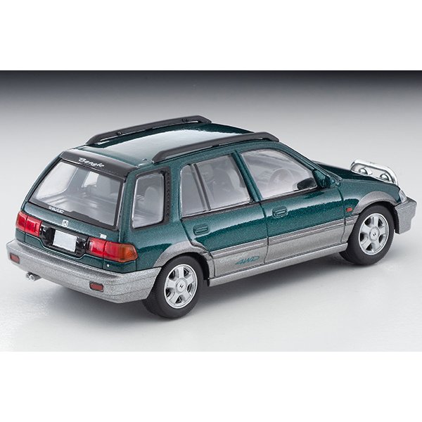 画像2: TOMYTEC 1/64 Limited Vintage NEO Honda Civic Shuttle Beagle (Green/Gray) '94 (2)