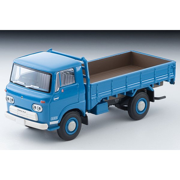 画像1: TOMYTEC 1/64 Limited Vintage Isuzu Elf 高床荷台 (Blue) '66 (1)