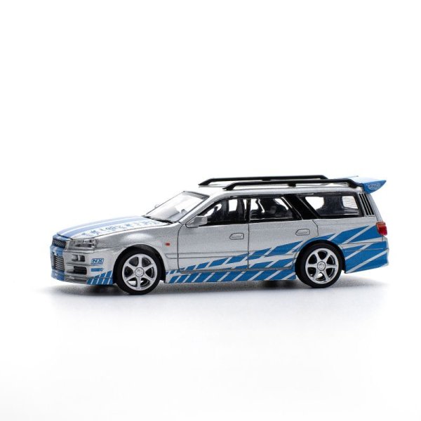 画像2: POP RACE 1/64 STAGEA BLUE/SILVER (2)