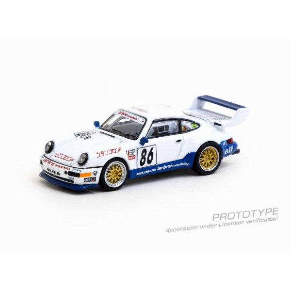 画像1: Tarmac Works 1/64 Porsche 911 Turbo S LM GT Suzuka 1000km 1994 #86 (1)