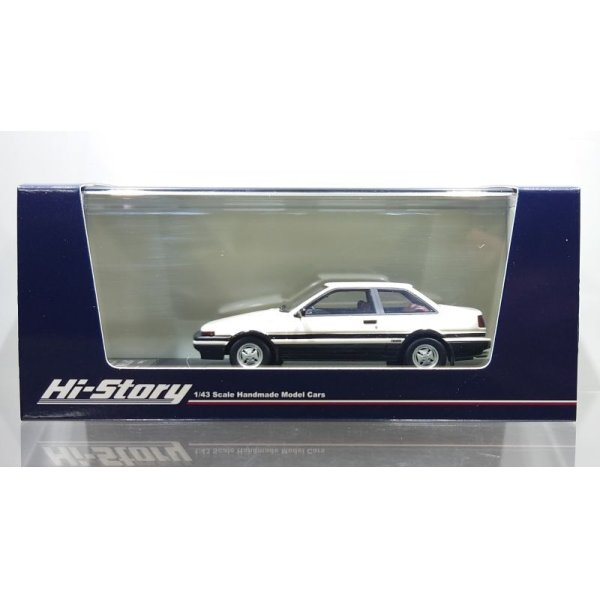 画像1: Hi Story 1/43 Toyota SPRINTER TRUENO 2door GT APEX (1983) High Tech Two Tone (1)