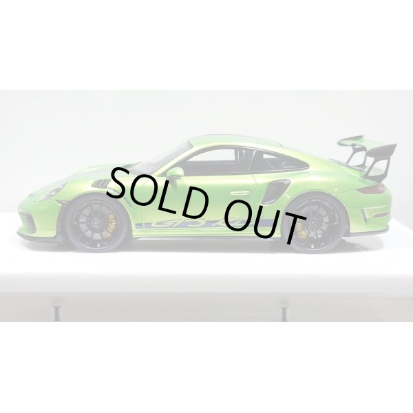 画像2: EIDOLON 1/43 Porsche 911 (991.2) GT3 RS 2018 Giallo Verde Pearl with Body Stirpes Limited 32 pcs. (2)