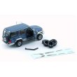 画像2: BM CREATIONS 1/64 Toyota Land Cruiser LC76 Blue (RHD) (2)