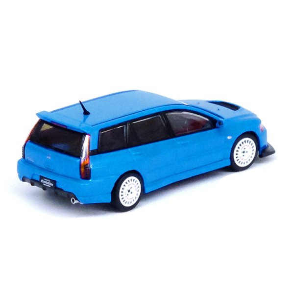 画像3: INNO Models 1/64 Mitsubishi Lancer Evolution IX Wagon Blue (3)