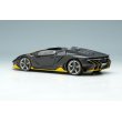 画像3: EIDOLON COLLECTION 1/43 Lamborghini Centenario Roadster LP770-4 2016 Visible Carbon / Yellow Stripe Limited 100 pcs. (3)