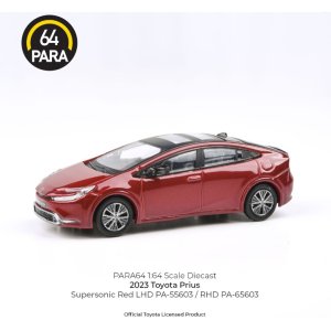 画像: PARAGON 1/64 Toyota Prius 2023 Supersonic Red RHD