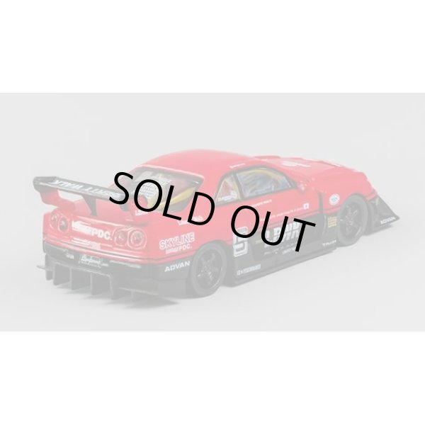 画像2: CM MODEL 1/64 Nissan LB-WORKS ER34 No.5 Carbon Fiber Headlight Red (2)