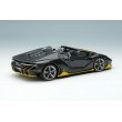 画像4: EIDOLON COLLECTION 1/43 Lamborghini Centenario Roadster LP770-4 2016 Visible Carbon / Yellow Stripe Limited 100 pcs. (4)