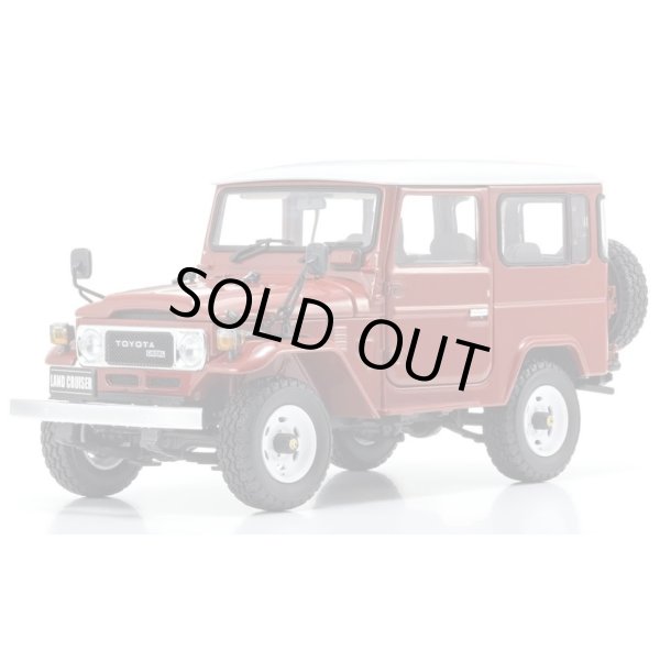 画像1: Kyosho Original 1/18 Toyota Land Cruiser 40 Van (Red) (1)