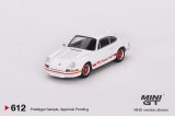 画像: MINI GT 1/64 Porsche 911 Carrera RS 2.7 Grand Prix White/Red Livery (LHD)