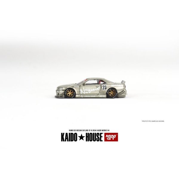 画像3: MINI GT 1/64 Nissan Skyline GT-R R34 Kaido Works V4 (RHD) (3)